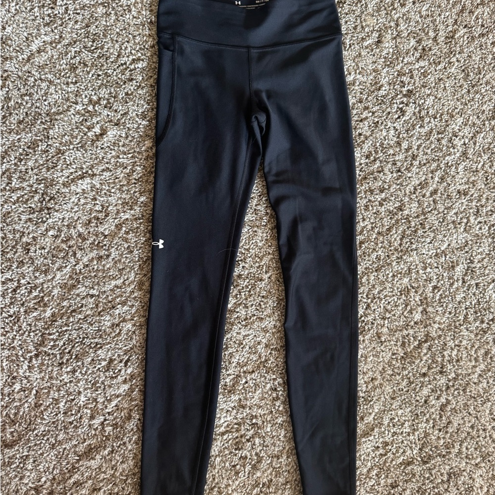 Under Armour Women's Black Leggings Heatgear/Compression